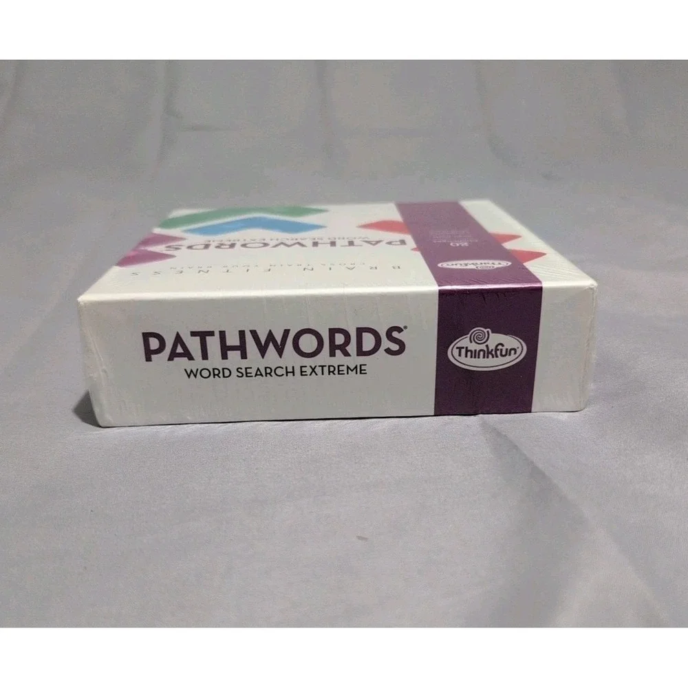 New ThinkFun Brain Fitness‎ Pathwords Word Search Extreme 80 Challenges Sealed!